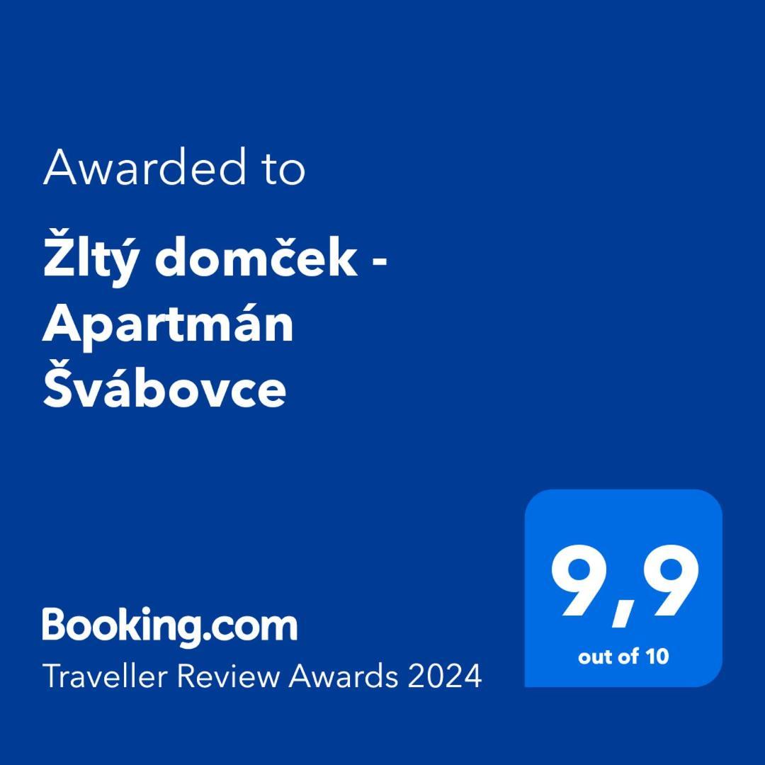 Žltý domček - Apartmán Švábovce Exterior foto